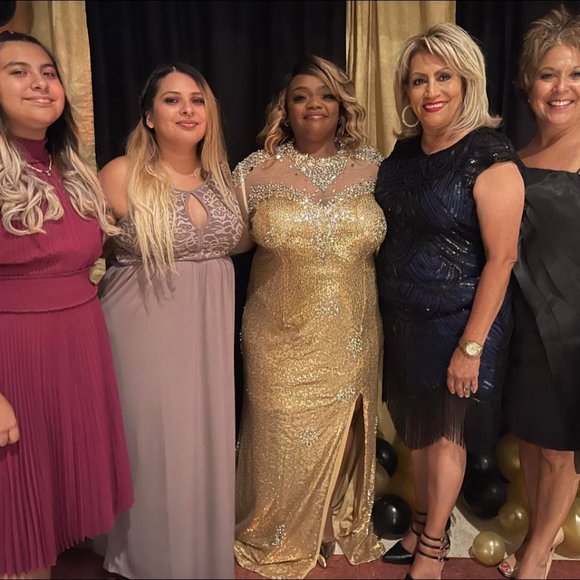 Trumpet/Mermaid Long Sequins Dresses - Picture 2 of 2